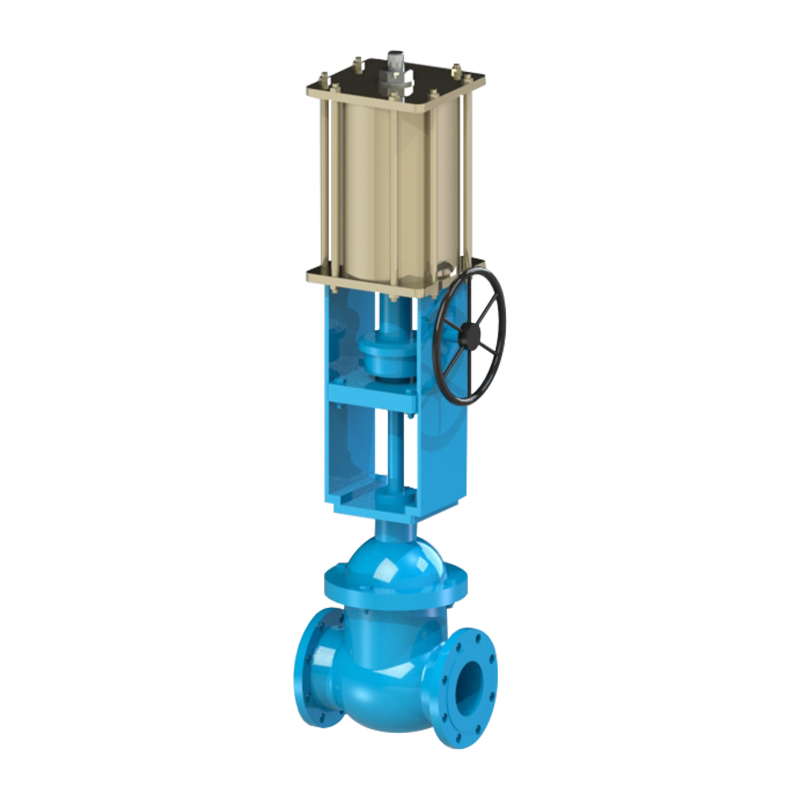 Factory wholesale Pneumatic Needle Valve Flow Control - Piston Gate Valve – Hankun detail pictures